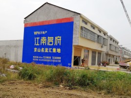 宁德农村墙体广告在不同形式上面展现的不同特色