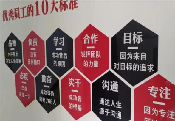 宁德公司文化墙的作用