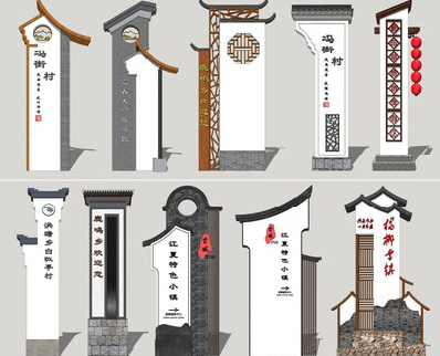 宁德美丽乡村标识标牌有哪些分类？