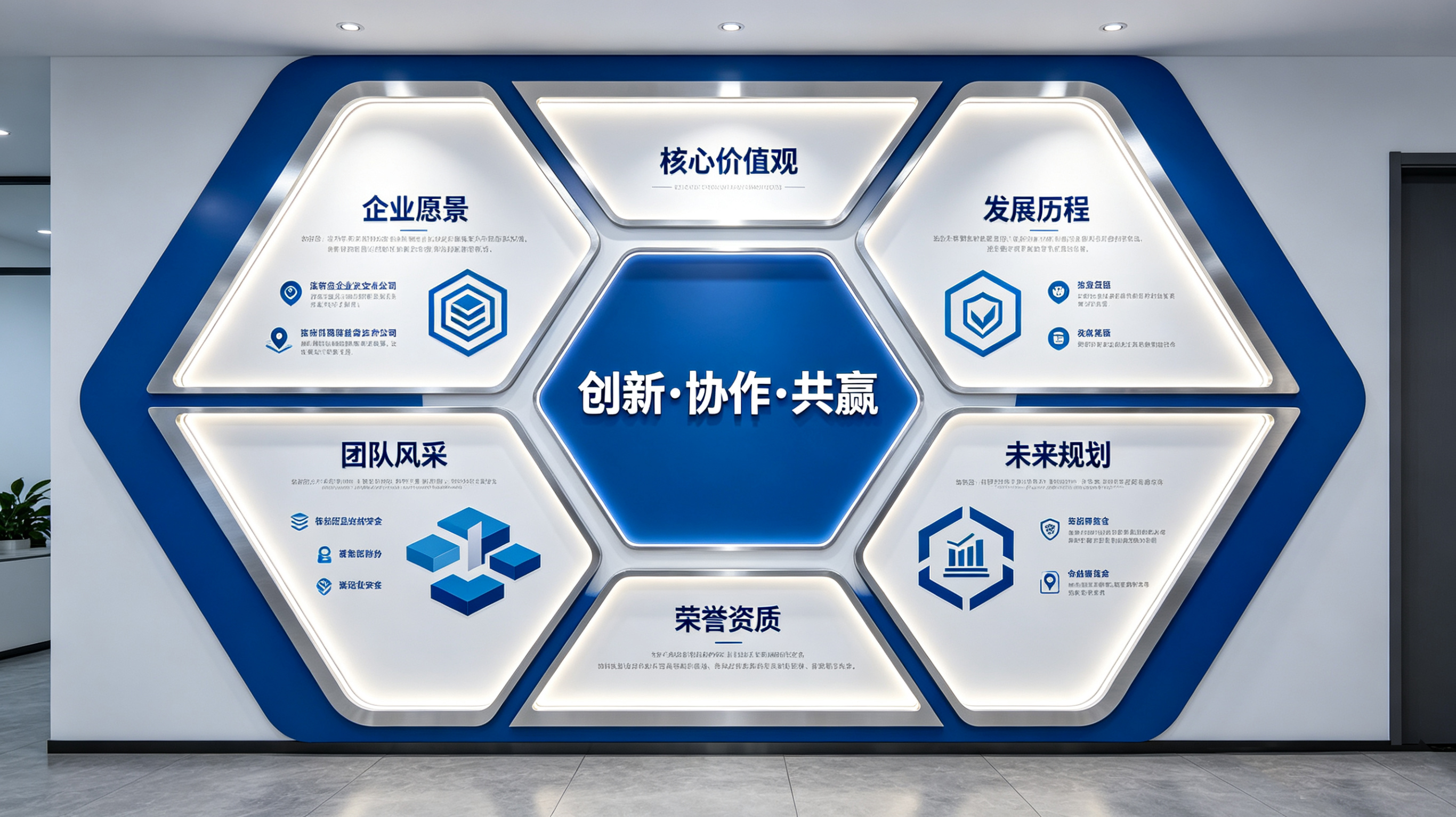 宁德企业文化墙六边形避坑指南（新手常犯5个错误）